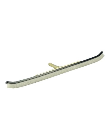 Pool Cleaning Curved Brush with Aluminum Back 90cm | Pool Point