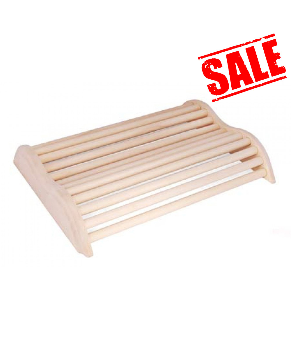 Wooden Sauna Pillow model Curved | Spa Point