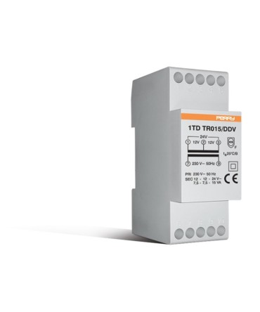 Transformer 15VA 230/12-12-24V | EU