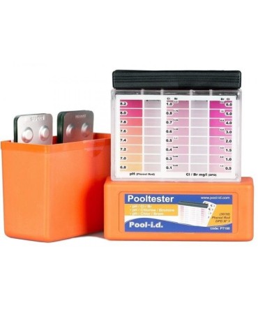 Tester for pH, Chlorine and Bromine 60pcs | EU