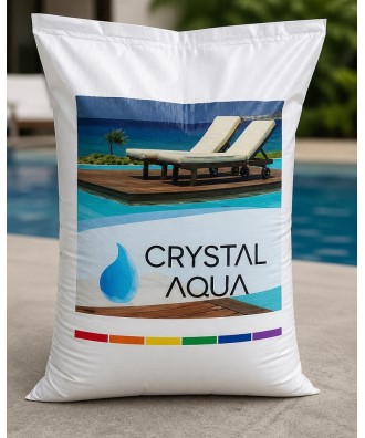 pH Increaser Soda Ash Powder 25kg | Crystal Aqua