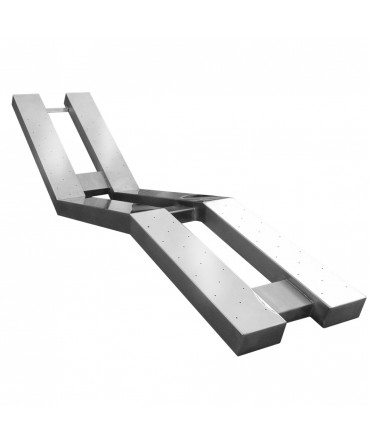 Stainless Steel Hydromassage Lounger | Mar Piscine
