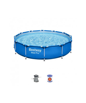 Metal Frame Pool, ø3.66m, H=0.76m, model "Steel Pro Frame", Bestway