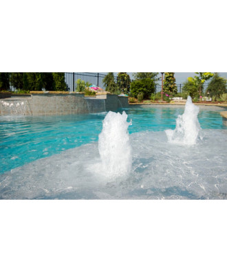 Fountain for pools and gardens, model 'LED Bubbler', Custom Molded Products