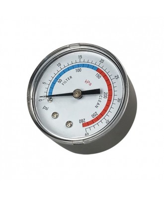 Plastic Pressure Gauge for Sand Filter - Side | Emaux