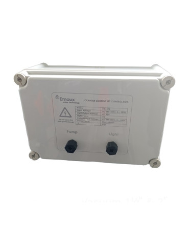 Counter Flow Control Box, model "SWJ-CB", Emaux