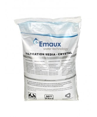 Recycled Swimming Pool Filter Media Glass, 25kg, Emaux 