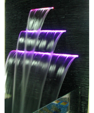 Waterfall with LED option, model "Water Descent", Emaux 