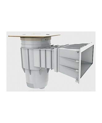 Skimmer with wide opening (190mm x 483mm), model 'EM0040-SC', Emaux