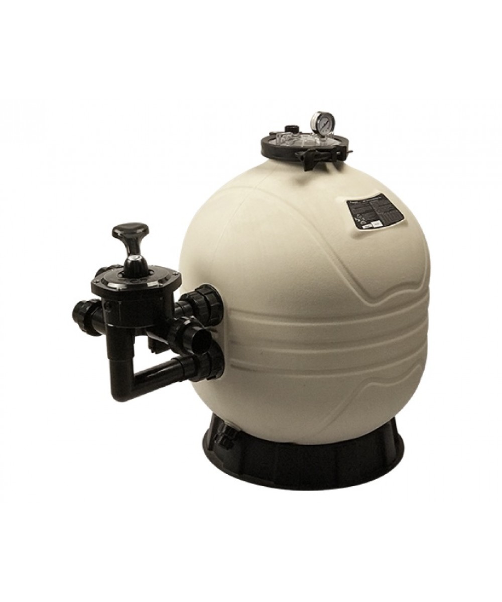 Sand Filter with a six-way side valve, model "MFS", Emaux 