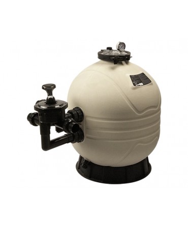Sand Filter with a six-way side valve, model "MFS", Emaux 