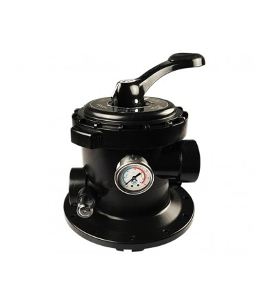 Six-way top multiport valve, 2", model "MPV02", Emaux