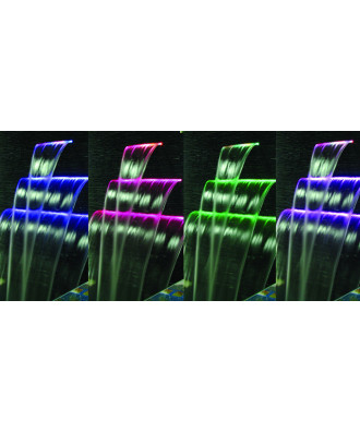 Waterfall with LED option, model "Water Descent", Emaux 