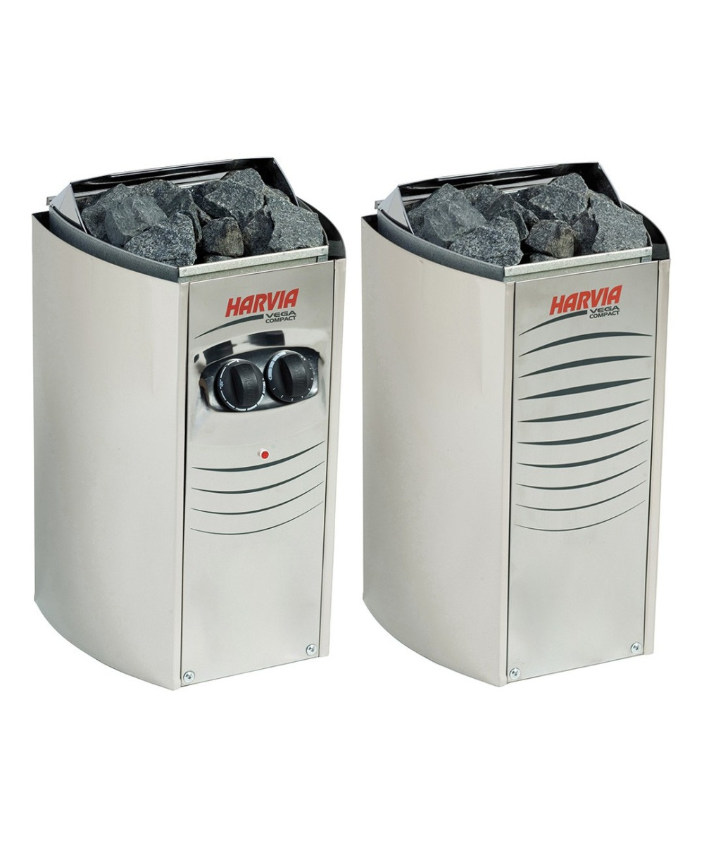 Sauna heater with power 2,3kW and 3,5kW model Vega Compact | Harvia