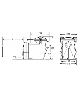 Variable Speed Pool Pump, model "RS II VS", Hayward