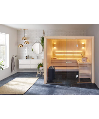 Sauna Heater with Separate Control Unit 6.0kW to 9.0kW model Havanna D | Helo