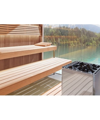 Sauna Heater with External Control Unit 10.5kW-15kW model SKLE | Helo