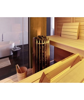 Sauna Heater with External Control Unit 6.8kW and 10.5kW model ROCHER | Helo