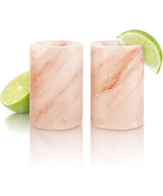 Himalayan Salt Shoot Glasses | Spa Point