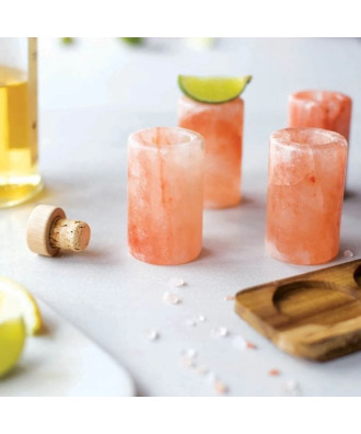 Himalayan Salt Shoot Glasses | Spa Point