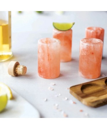 Himalayan Salt Shoot Glasses | Spa Point