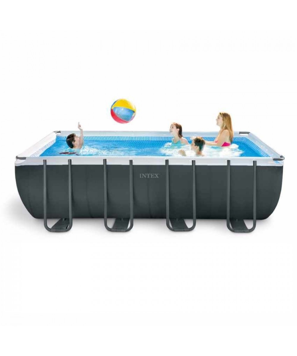 Metal Frame Pool with Filtration, 5.49m х 2.74m, H=1.32m, model "Ultra Frame", INTEX