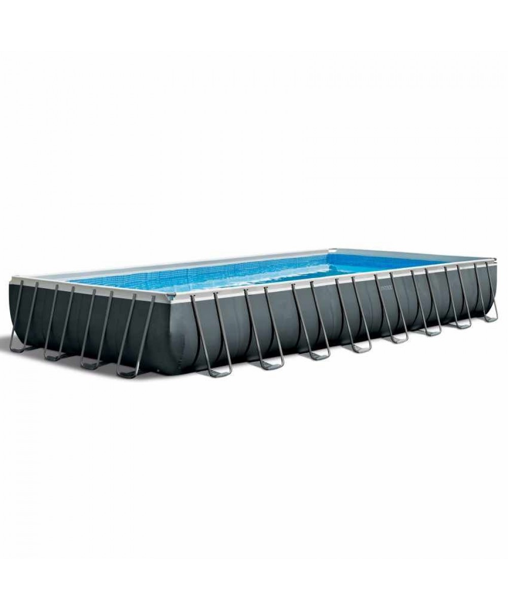 Metal Frame Pool with Filtration, 9.75m х 4.88m, H=1.32m, model "Ultra Frame", INTEX