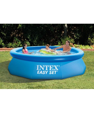 Pool with Inflatable Top Ring and Filtration, ø3.05m, H=0.76m, model "Easy Set", INTEX 
