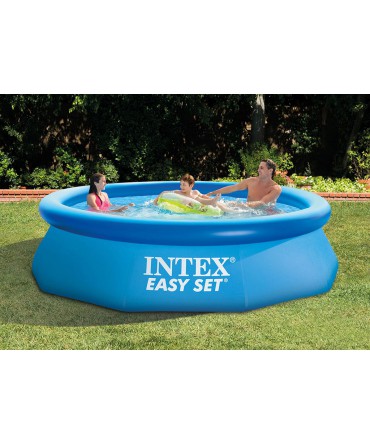 Pool with Inflatable Top Ring and Filtration, ø3.05m, H=0.76m, model "Easy Set", INTEX 