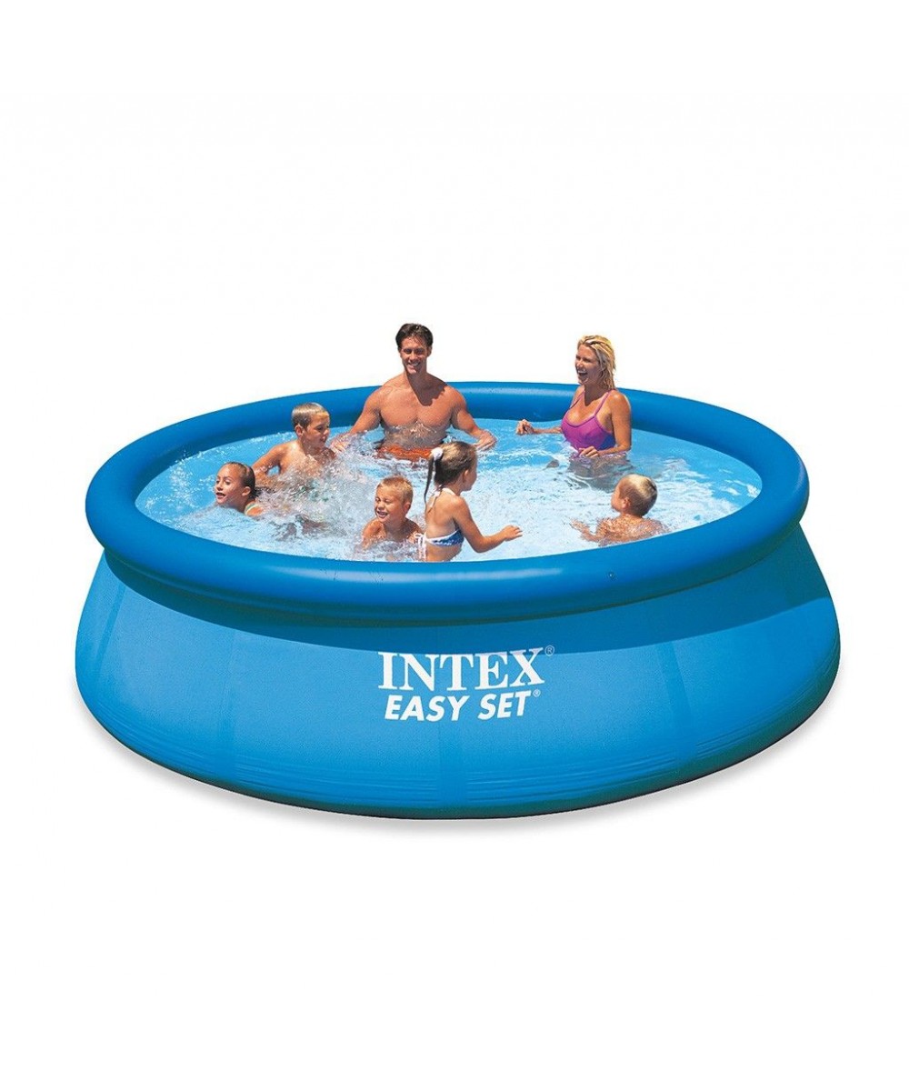 Pool with Inflatable Top Ring and Filtration, ø3.66m, H=0.76m, model "Easy Set", INTEX 