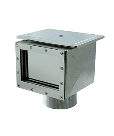 Stainless Steel Skimmer for Concrete Pools, 254mm x 200mm, Mar Piscine