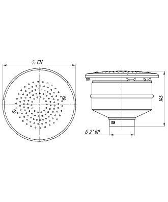 Water Suction for Pool Water Effects, Wall, Mar Piscine