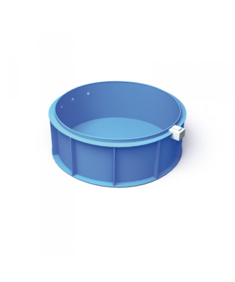 Polystone In-ground Pool, ø2.7m, H=1.2m, model "Round", Albixon