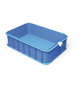 Polystone In-ground Pool, 3m х 2.7m, H=1.2m, model "Rectangular", Albixon