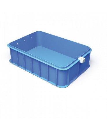 Polystone In-ground Pool, 3m х 2.7m, H=1.2m, model "Rectangular", Albixon