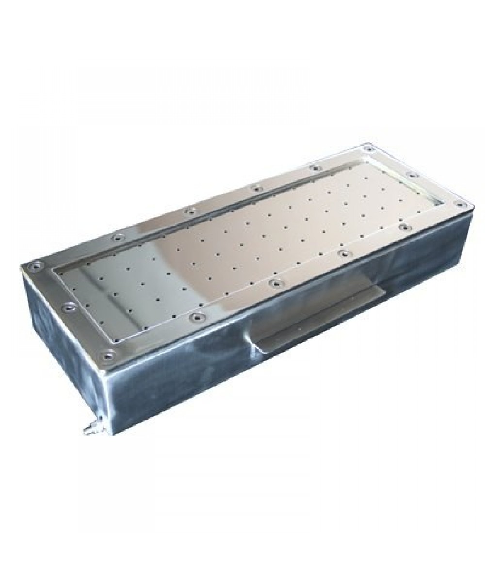 Stainless Steel Rectangular Air Massage Plate | Mar Piscine