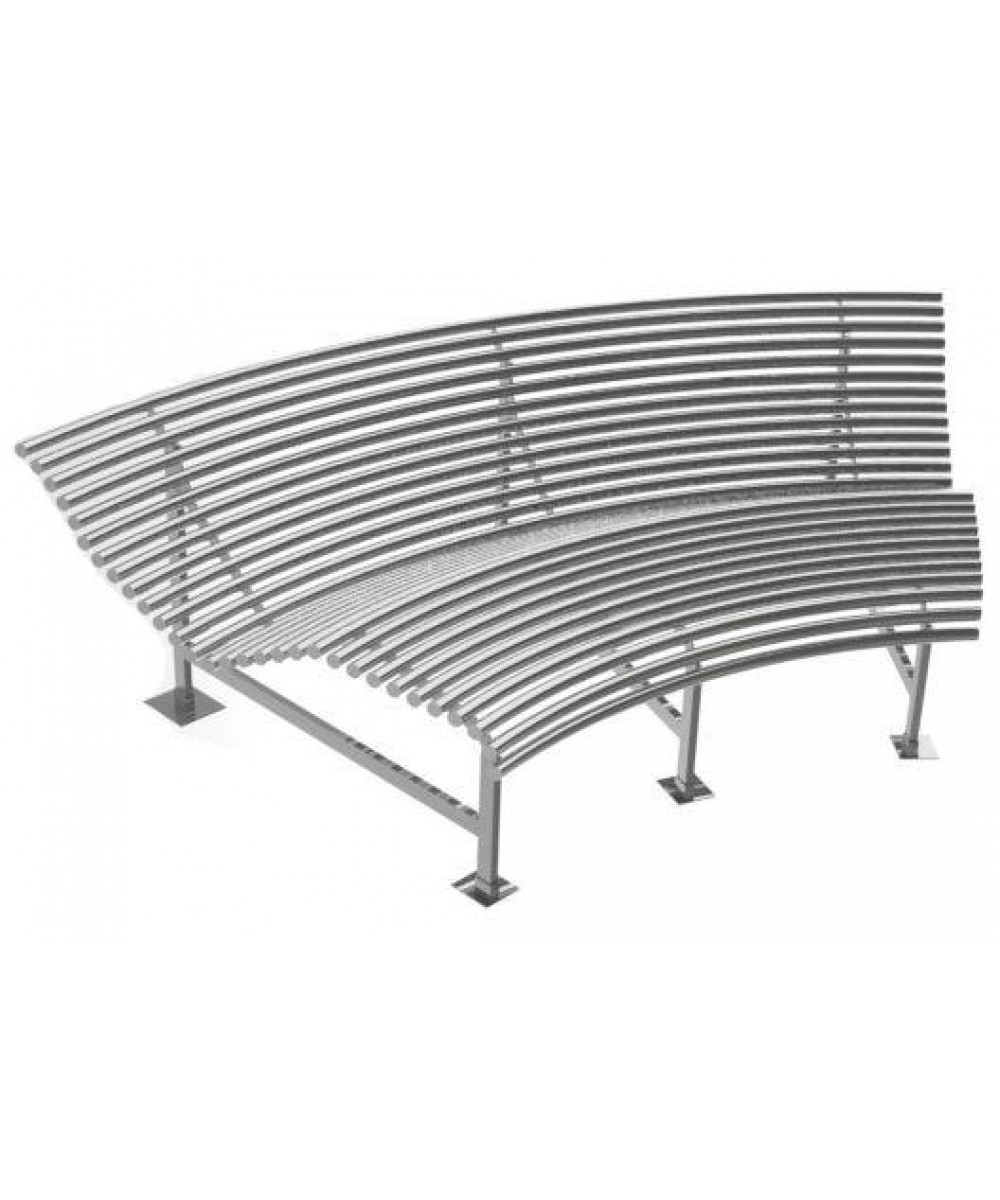 Stainless Steel Hydromassage Lounger 1710mm x 1143mm | Mar Piscine