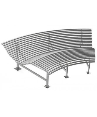Stainless Steel Hydromassage Lounger 1710mm x 1143mm | Mar Piscine