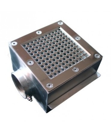 Stainless Steel Floor Drain for Concrete Pools, Mar Piscine