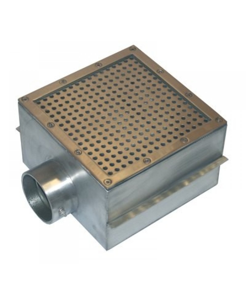 Floor Drain for Concrete Pools, 250mm x 250mm, Mar Piscine