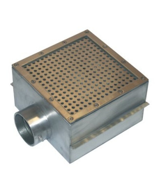 Floor Drain for Concrete Pools, 250mm x 250mm, Mar Piscine