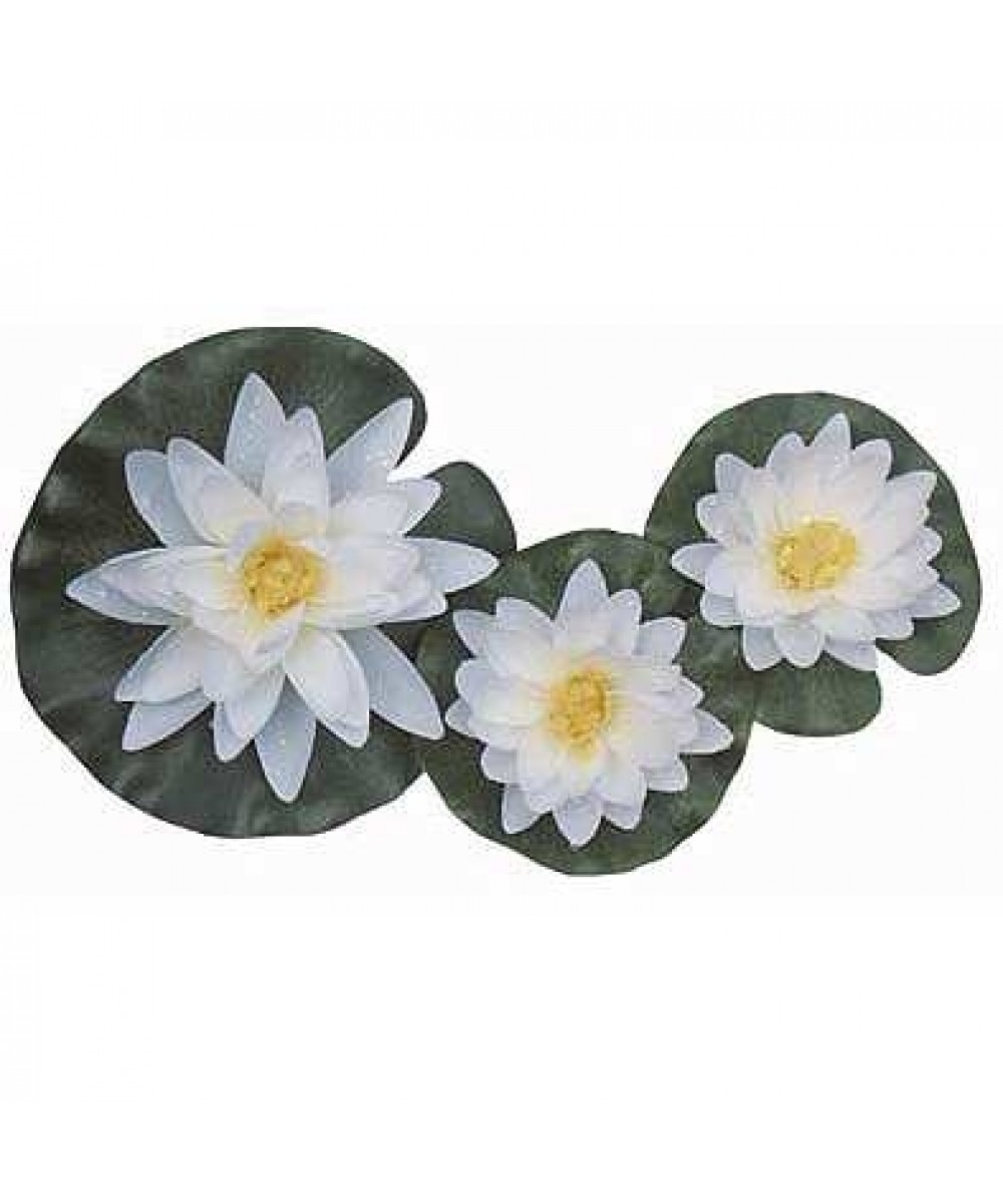 Set of 3 pcs Decorative floating water lilies, Ø14, Ø9.5см, Ø9.5cm, Ubbink
