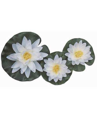 Set of 3 pcs Decorative floating water lilies, Ø14, Ø9.5см, Ø9.5cm, Ubbink