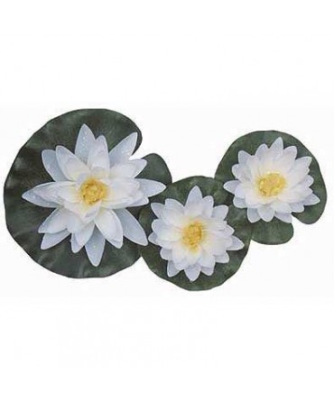 Set of 3 pcs Decorative floating water lilies, Ø14, Ø9.5см, Ø9.5cm, Ubbink