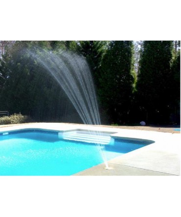Adjustable Brass Deck Fountain, Custom Molded Products
