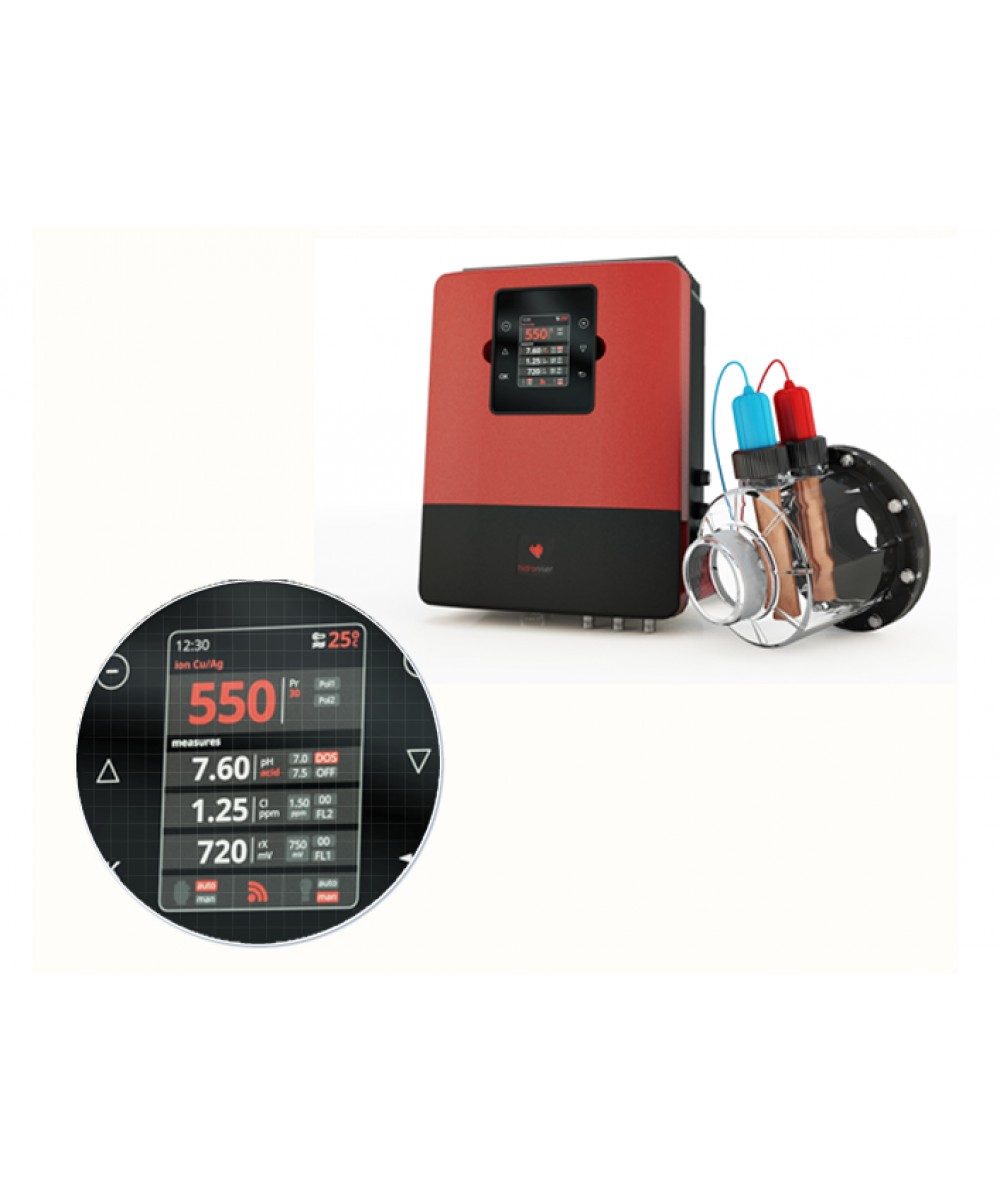Silver Ionization Pool Disinfection System, model 'Hidronizer', Sugar Valley