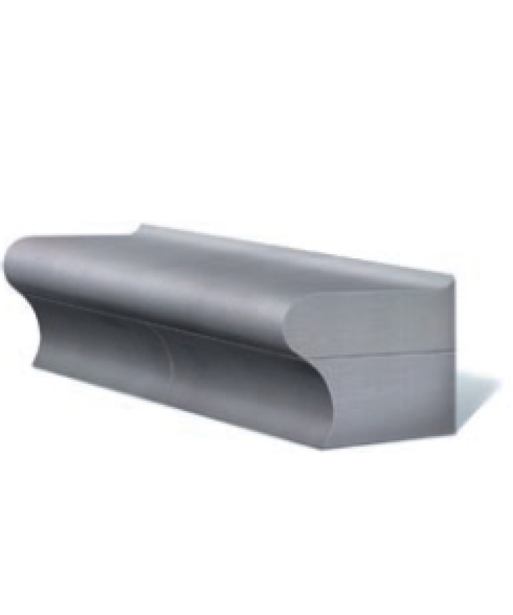 Steam bath bench without backrest 50 x 50 cm model Park | Spa Point