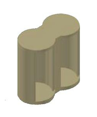 Double-shaped shower | Spa Point