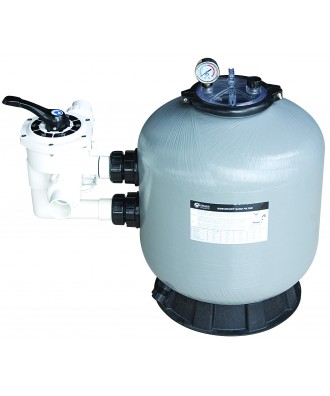 Sand filter with side six-way valve, model "S", Emaux 