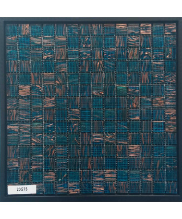 Glass ceramic tile GOLD STAR | model 20G75